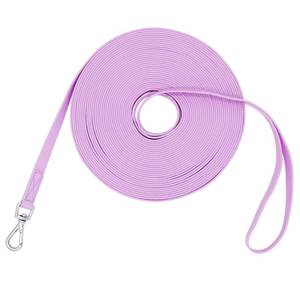 lot 14123 image: NIMBLE Waterproof Dog Training Leash 50FT Purple