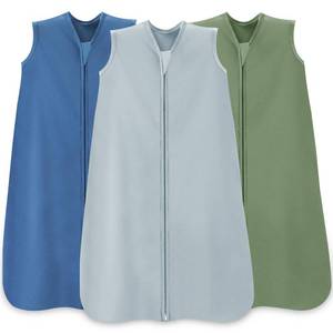 lot 14142 image: Baby Sleep Sack 6-12 Months, 100% Cotton, 0.5 Tog, 3 Pack