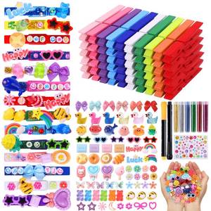 lot 17694 image: JOICEE Cheer Pins Spirit Clips Clothes Pins DIY Craft Kit 80 Pcs