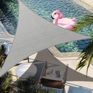 lot 17718 image: SHADESPEARE Triangle Sun Shade Sail Canopy 12 x 12 x 12 Gray
