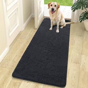 lot 17732 image: OLANLY Chenille Dog Door Mat 70 x 24 Inch Mud Mat