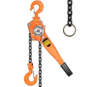 lot 17733 image: SPECSTAR Lever Chain Hoist 34 Ton 1650 Lbs Capacity