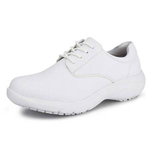 lot 17736 image: Hawkwell Womens Nursing Shoes Slip Resistant Lace Up White Size 9 M US