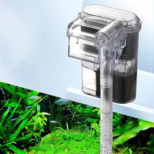lot 18665 image: Gaderth Aquarium Filter USB Waterfall Wall Mounted 2.5W