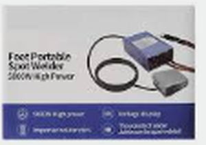 lot 1502 image: Foot Portable Spot Welder 5000W High Power w Foot Pedal - Stock images may not match actual product images