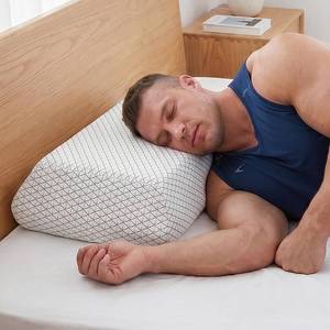 lot 1635 image: CHYNIQUE Ergonomic Memory Foam Cervical Bed Pillow Medium Firm
