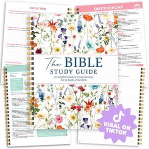 lot 2465 image: UnimaxPrint Bible Study Guide Journal 8.5 x 11 Spiral-Bound 160 Pages