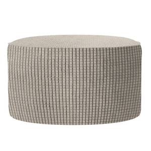 lot 2474 image: uxcell Round Ottoman Slipcover Taupe Fits 29.9-40.9 in Diameter