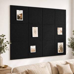 lot 5483 image: Baysola Felt Bulletin Board Cork Board Alternative 48 x 36 Inch 12 Pack
