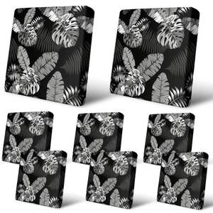 lot 5518 image: pickyNproud Stretch Patio Chair Cushion Covers 8 Pcs Fits 20-27 Inch