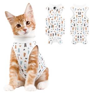 lot 6323 image: Coppthinktu Cat Recovery Suit Female Onesie Anti Licking After Surgery