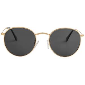 lot 6326 image: Kursan Polarized Small Round Metal Sunglasses Mirrored Lens Men Women