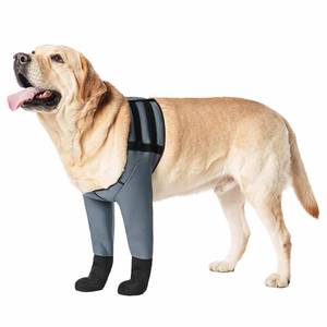 lot 6385 image: Yrenoer Dog Paw Protector Socks & Boots Grey Size M