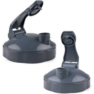 lot 8001 image: CloudCUP Flip-Top To-Go Replacement Lids Nutribullet 2 Pack CC-NB390-FTL-2PK