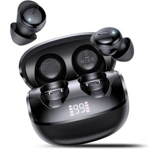 lot 8012 image: VOTAZIB Wireless Earbuds Bluetooth 5.4 In-Ear Sleep Headphones Black