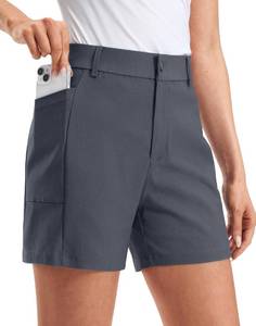 lot 8043 image: G Gradual Womens Golf Hiking Shorts 5-Inch Deep Grey XX-Large