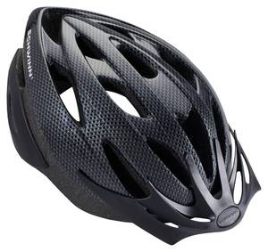 lot 8096 image: Schwinn Thrasher Adult Bike Helmet Black Size 58-62 cm