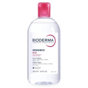 lot 8100 image: Bioderma Sensibio H2O Micellar Water Makeup Remover For Sensitive Skin