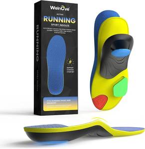 lot 8128 image: Welnove Running Insoles Arch Support Inserts for Men & Women Blue XS