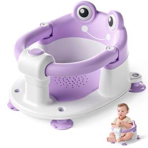 lot 11089 image: Wiqins Baby Bath Seat 6 Months Non-Slip Infant Bathtub Chair with Suction Cups
