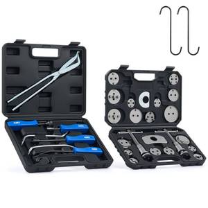 lot 13028 image: Orion Motor Tech 32 Pc Dual Brake Tool Kit Caliper Compressor Drum Brake Set