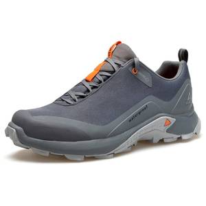 lot 13954 image: HUMTTO Mens All-Terrain Waterproof Hiking Shoes Size 11 Grey