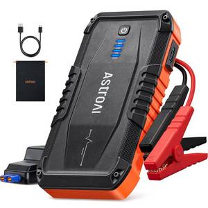 lot 13967 image: AstroAI Portable Car Battery Jump Starter 1500A 12V Lithium S8