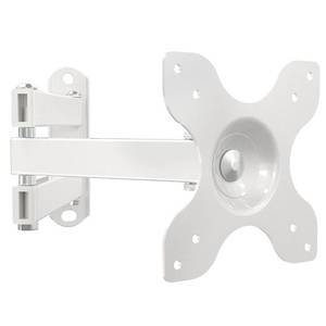 lot 13986 image: WALI Full Motion TV Wall Mount for 13 to 32 Inch Displays