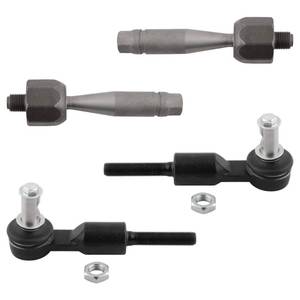 lot 13991 image: WEDOAUTO 4 Pc Front Inner Outer Tie Rod Ends Set Fits Audi A4 A6 A8 Passat