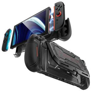 lot 13994 image: Mumba Titan Case for Nintendo Switch 2 with Kickstand & 7 Card Slots, Black