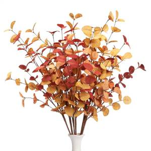 lot 13995 image: VGIA Artificial Eucalyptus Stems 6 Pcs Fall Decor 27.5 Inch