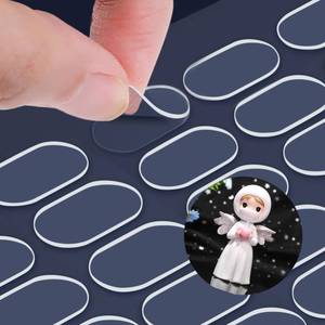lot 14201 image: LMJIA Two-Sided Adhesive Dots Mounting Putty Removable 0.39 x 0.78 in 700 Pcs