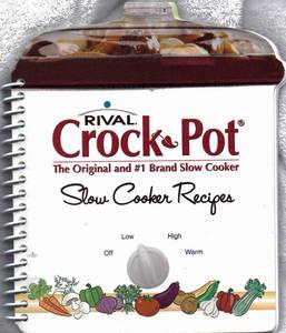 lot 14221 image: Publications International Rival Crock Pot Slow Cooker Recipes Cookbook