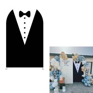 lot 14253 image: Spandex Arch Backdrop Cover Double-Sided 2.6x6ft 1924