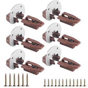 lot 14270 image: Dresser Drawer Slides Replacement Kit 6 Sets Kenlin Rite-Trak II #168