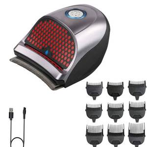 lot 17790 image: SUYOOULIN Cordless Hair Clippers Men Self-Haircut Kit USB Rechargeable 9 Combs