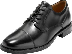 lot 17801 image: Cole Haan Mens Bedford Cap Toe Oxfords Black Size 11 M US  Retail $128