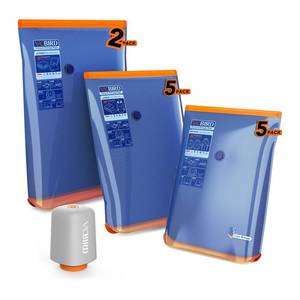 lot 17803 image: Vacbird Vacuum Storage Bags with Cordless Pump 12 Pack