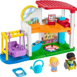 lot 17820 image: Little People Play for All School Playset with 2 Figures & 2 Accessories