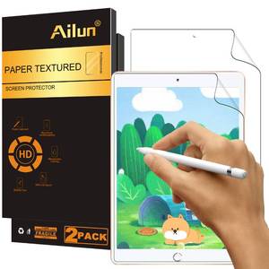 lot 18704 image: Ailun 2 Pack Paper Textured Screen Protector for iPad 10.2 Inch 9th 8th 7th Gen