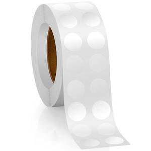 lot 18710 image: Chinco Clear Circle Sealing Stickers 0.5 Inch 3000 Pcs