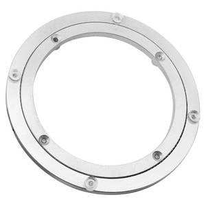 lot 18723 image: Besimple Aluminium Alloy Lazy Susan Turntable Bearing Swivel 8 Inch