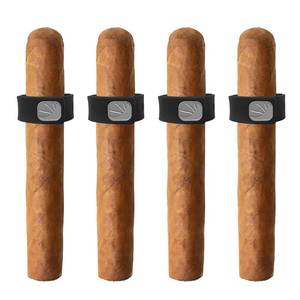 lot 18760 image: DEEDRR Adjustable Magnetic Cigar Holder 4 Pcs for Golf Cart Black