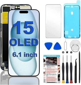 lot 18785 image: Fixerman Soft OLED Screen Replacement 6.1 Inch For iPhone 15