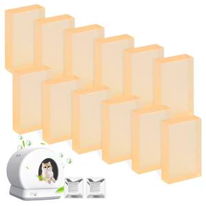 lot 18799 image: Fenkabs Deodorizer Gel Refill 12 Pack for MeoWant Self-Cleaning Cat Litter Box