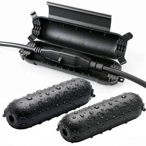 lot 18802 image: PALARINE Outdoor Extension Cord Cover IP54 Waterproof 3 Pack