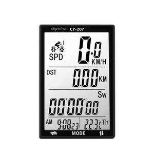 lot 18819 image: SBPUINA Wireless GPS Bike Computer 3-Inch Speedometer Odometer IPX7 Waterproof