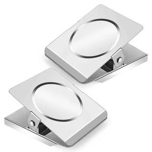 lot 18830 image: Grtard Heavy Duty Magnetic Clips 2 Pack 2.2 Inch Stainless Steel