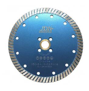 lot 18831 image: JDK Diamond Saw Blade 6 Inch Continuous Rim 78 and 58 Arbor JDK1801C  Retail $139.99