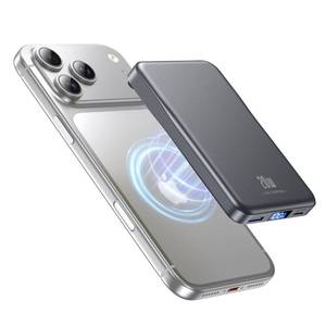 lot 18853 image: Aobbow Magnetic Portable Charger 10000mAh MagSafe Battery Pack